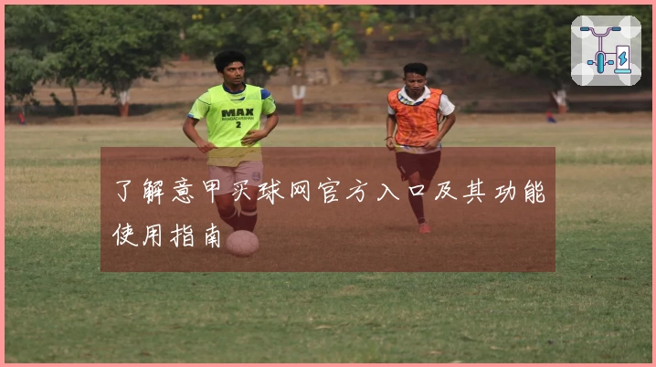 了解意甲买球网官方入口及其功能使用指南