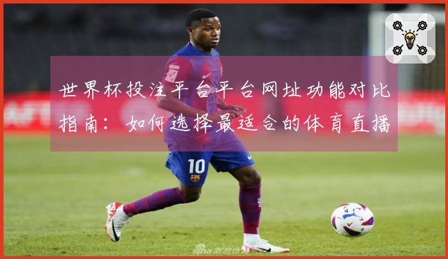 世界杯投注平台平台网址功能对比指南：如何选择最适合的体育直播平台